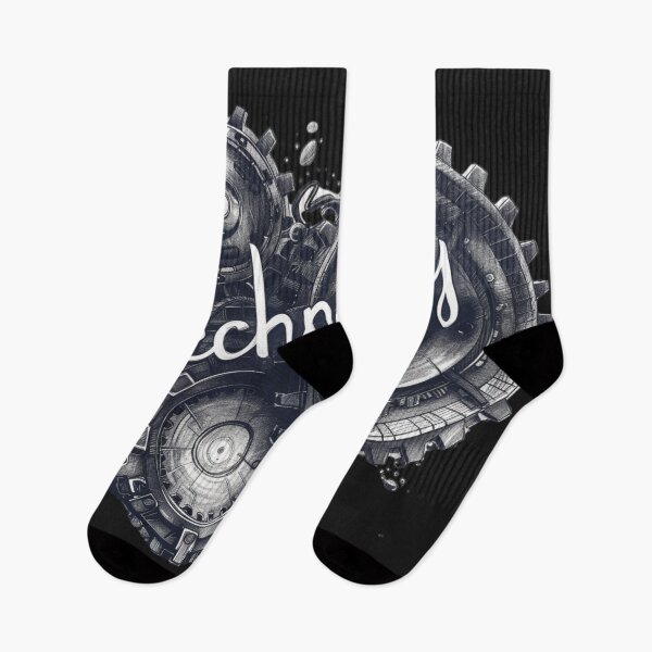 Item preview, Gearing Innovation: Handcrafted Technological Integration designed and sold by Ace Apparel  Attire.