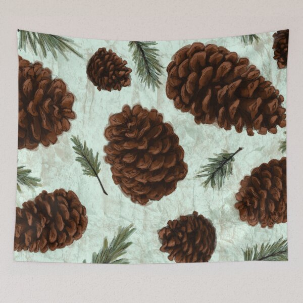 Item preview, Falling Pinecones designed and sold by jReneeLovesArt.