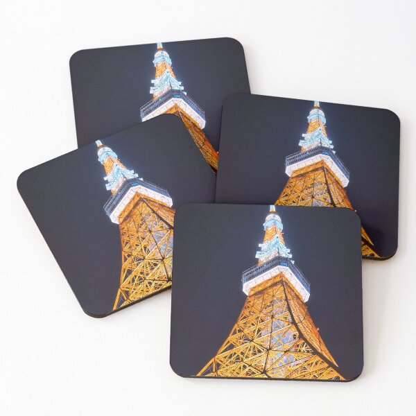 Item preview, Tokyo Tower at night designed and sold by MisterSolo.