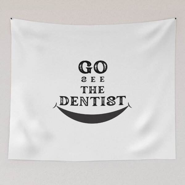 Item preview, Go see the Dentist - it's Dentist's Day  designed and sold by Babinooart.
