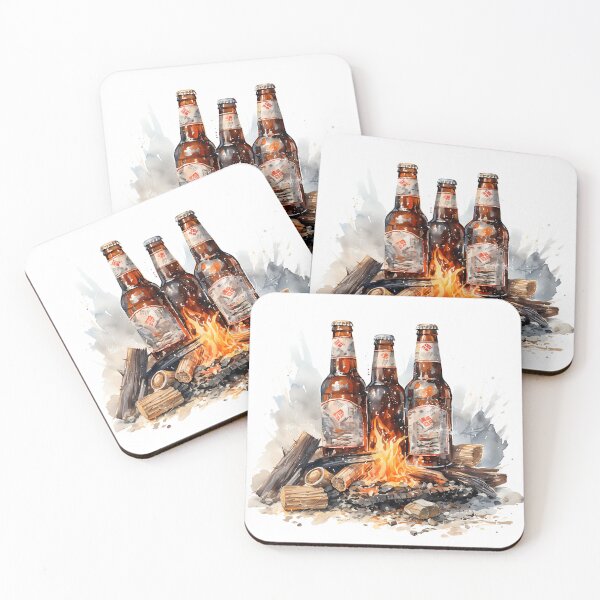 Item preview, beers on fire designed and sold by rollsnbones.