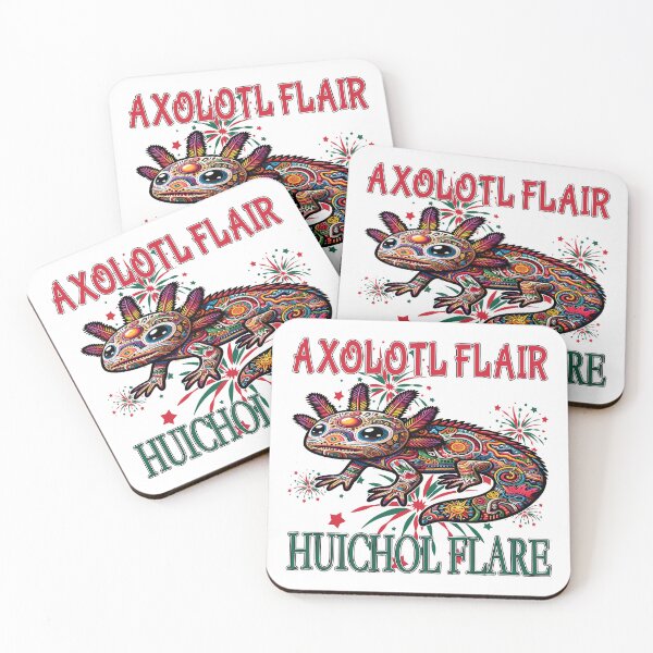 Item preview, Axolotl Flair Huichol Flare designed and sold by maknateeshop.