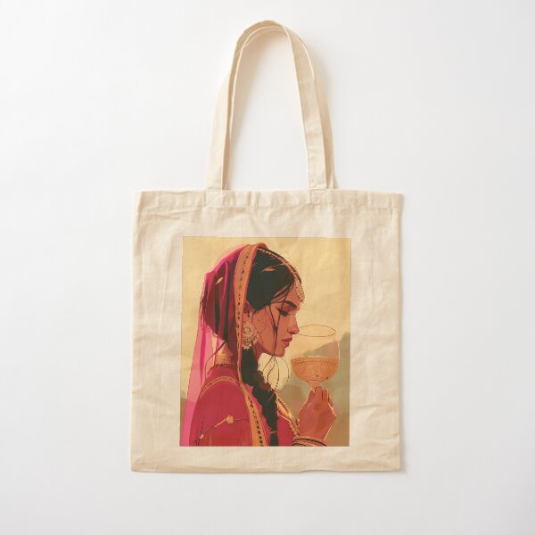 Item preview, Modern Indian Woman Drinking Art designed and sold by Rockwpapart.