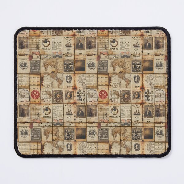 Item preview, "Antique Ephemera and Cartographic Collage" designed and sold by palmyst.