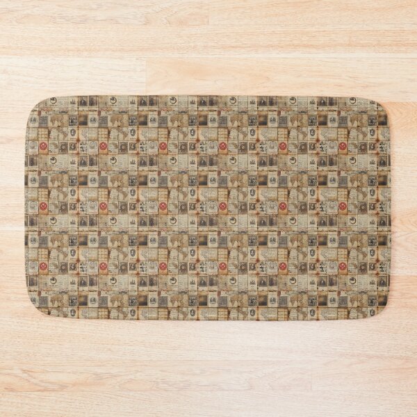 Item preview, "Antique Ephemera and Cartographic Collage" designed and sold by palmyst.