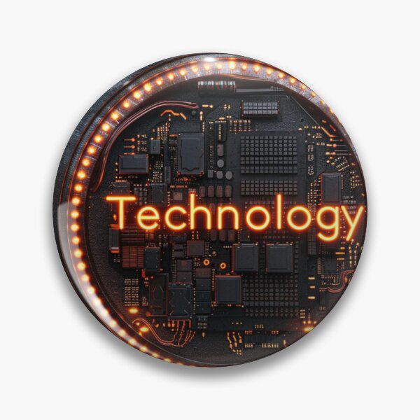 Item preview, Futuristic Tech: Bold Chip Enclosure designed and sold by Ace Apparel  Attire.