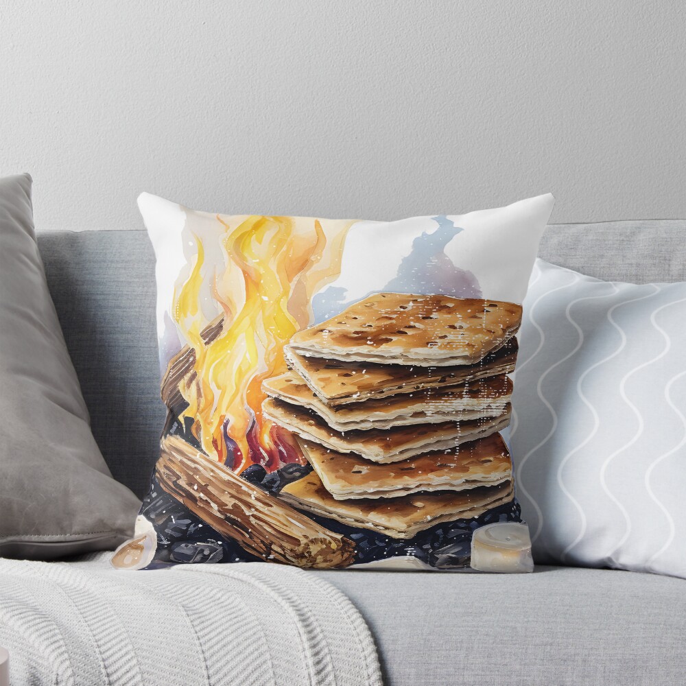 Item preview, Throw Pillow designed and sold by rollsnbones.