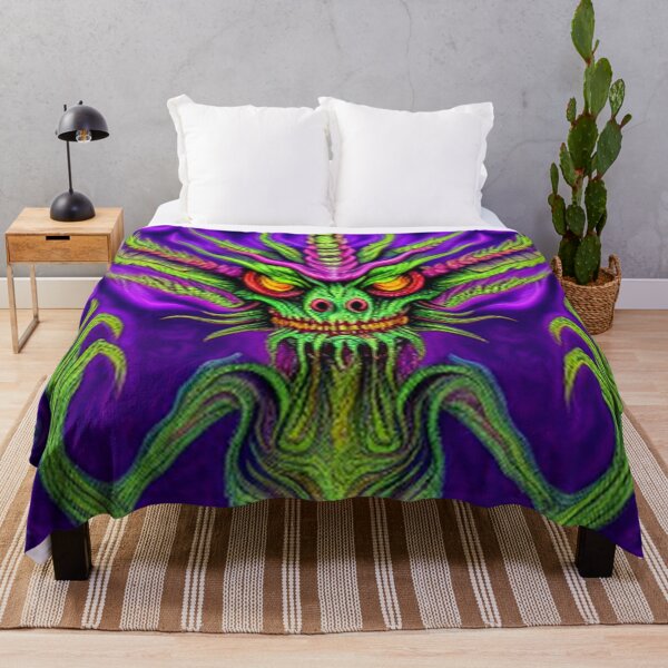 Item preview, Vintage Trippy Psychedelic Monster 70's 80's designed and sold by TheDarkWardrobe.