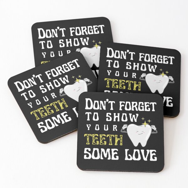 Item preview, Don't forget to show your teeth some love - Dentist's Day designed and sold by Babinooart.