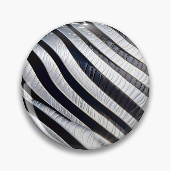 Item preview, Abstract Silver Zebra Skin Pattern designed and sold by TheArtOfPat.
