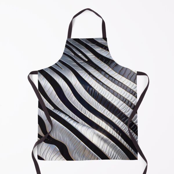 Item preview, Abstract Silver Zebra Skin Pattern designed and sold by TheArtOfPat.