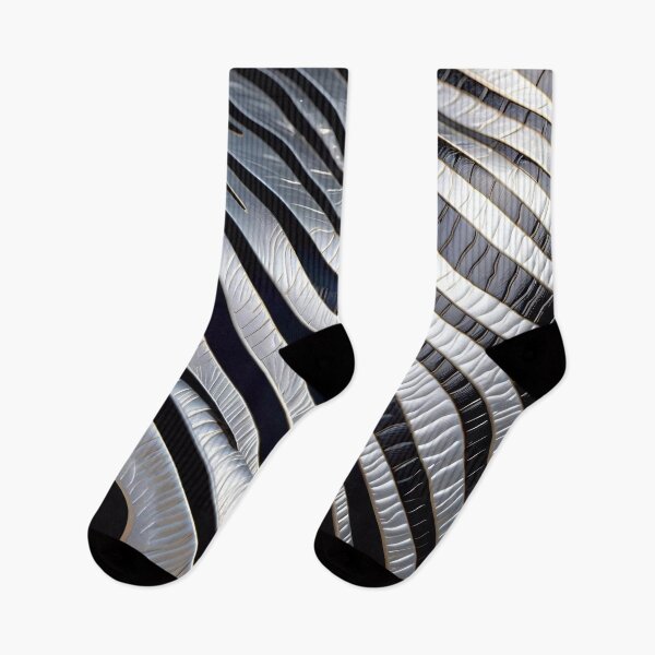 Item preview, Abstract Silver Zebra Skin Pattern designed and sold by TheArtOfPat.