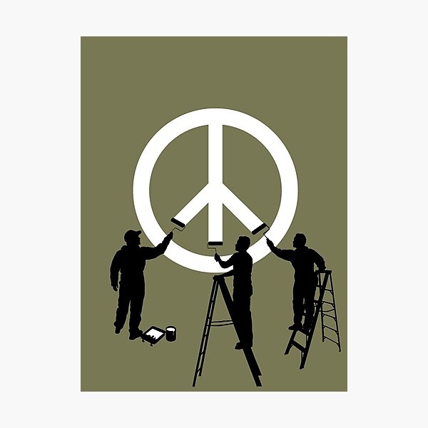 Item preview, Painter // Peace designed and sold by Pholio.