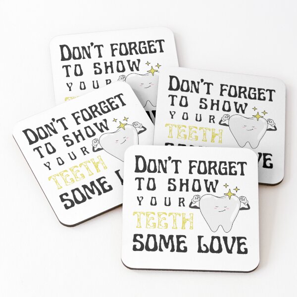Item preview, Don't forget to show your teeth some love - it's Dentist's Day  designed and sold by Babinooart.