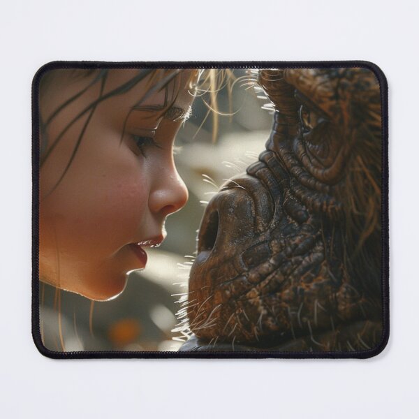 Item preview, Thought Provoking-Child Facing Wild Animal C168-2 designed and sold by MPCFICTION.