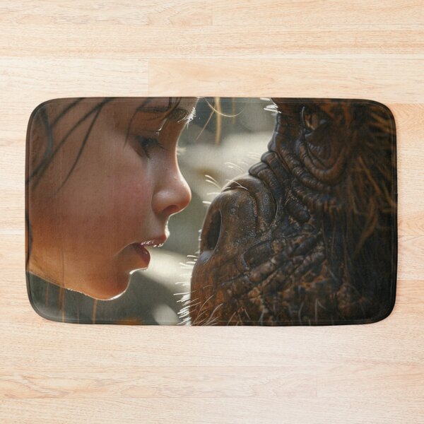 Item preview, Thought Provoking-Child Facing Wild Animal C168-2 designed and sold by MPCFICTION.