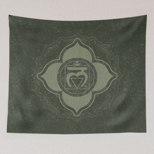 Item preview, Root Chakra Mandala - Pine + Sage designed and sold by Irene Estelle.