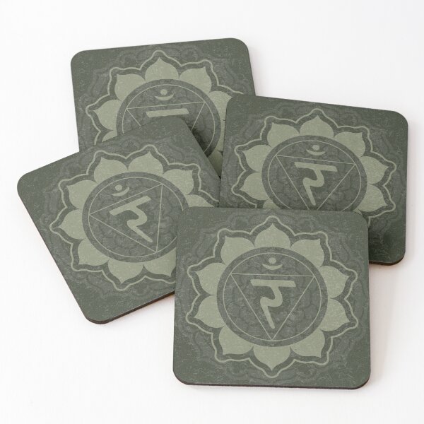Item preview, Solar Plexus Chakra Mandala - Pine + Sage designed and sold by Irene Estelle.