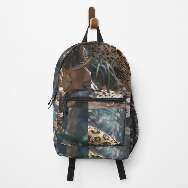 Item preview,  Thought Provoking-Child Facing Wild Animal C168-3 designed and sold by MPCFICTION.