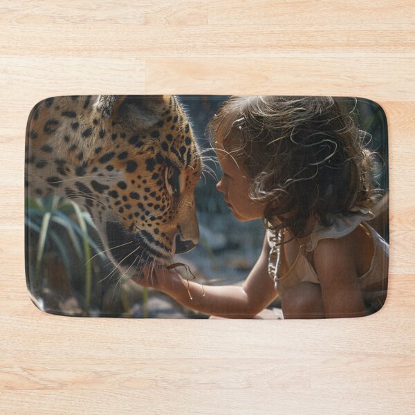 Item preview,  Thought Provoking-Child Facing Wild Animal C168-3 designed and sold by MPCFICTION.