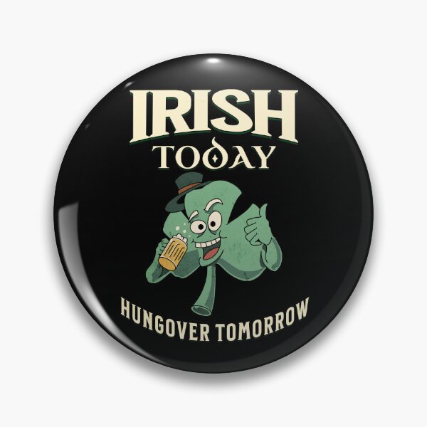 Artikelvorschau, St. Patricks Shirt St. Paddys Day Irish Today Hungover Tomorrow entworfen und verkauft von TheTSpot.