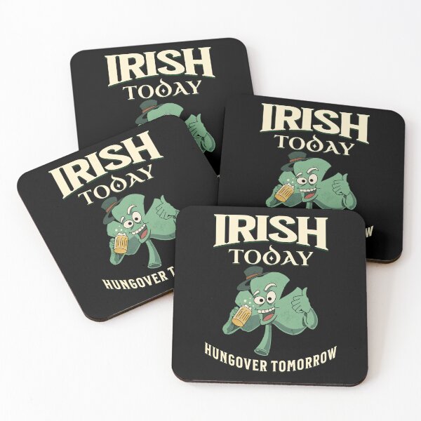 Aperçu de l'œuvre Chemise St Patricks St Paddys Day irlandais aujourd'hui gueule de bois demain créée et vendue par TheTSpot.