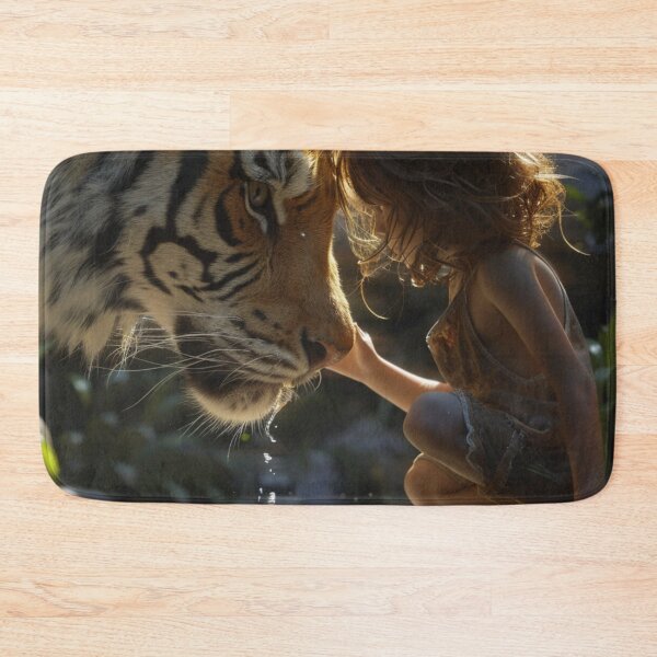Item preview, Thought Provoking-Child Facing Wild Animal C168-4 designed and sold by MPCFICTION.