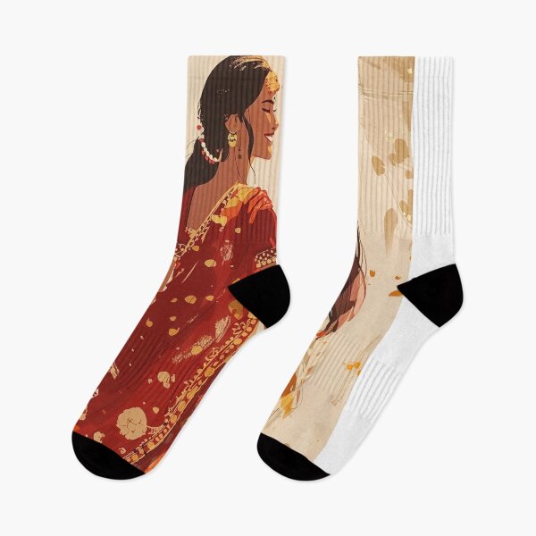 Item preview, two happy Indian women designed and sold by Rockwpapart.