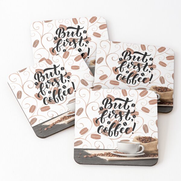Item preview, But First Coffee! designed and sold by TidyKitchenInc.