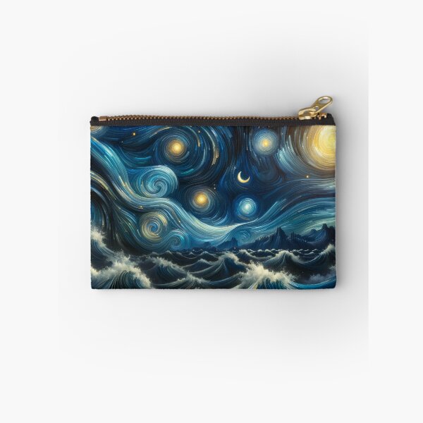 Item preview, Starry Night Ocean Swirls designed and sold by JuniperFinch.