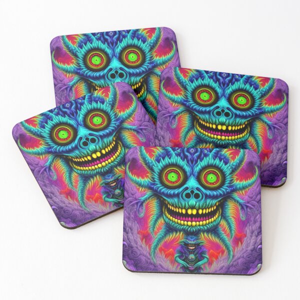 Item preview, Vintage Trippy Psychedelic Monster 70's 80's designed and sold by TheDarkWardrobe.