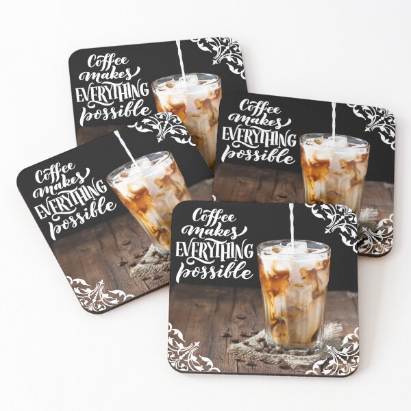 Item preview, Coffee Makes Everything Possible! designed and sold by TidyKitchenInc.