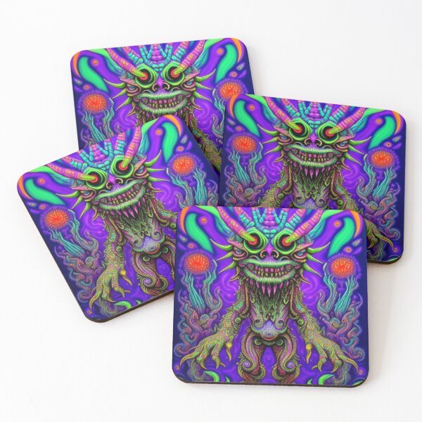 Item preview, Vintage Trippy Psychedelic Monster 70's 80's designed and sold by TheDarkWardrobe.