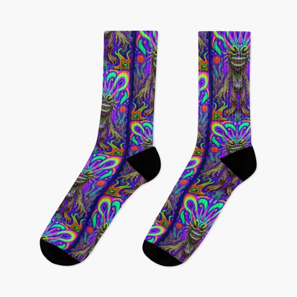 Item preview, Vintage Trippy Psychedelic Monster 70's 80's designed and sold by TheDarkWardrobe.