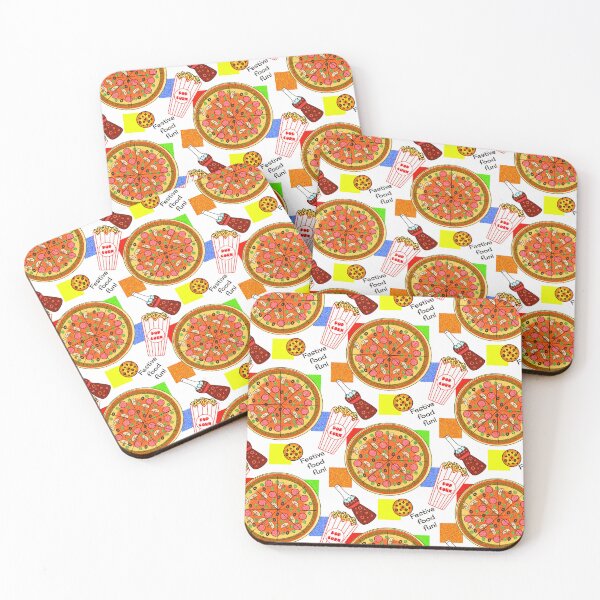 Item preview, Festive Food Fun Pattern designed and sold by FAD-Artwork.