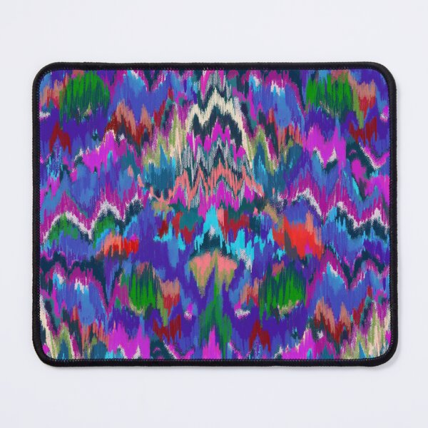 Item preview, Abstract Lily Moth-- Fuchsia, Indigo, Persimmon designed and sold by MeganSteer.