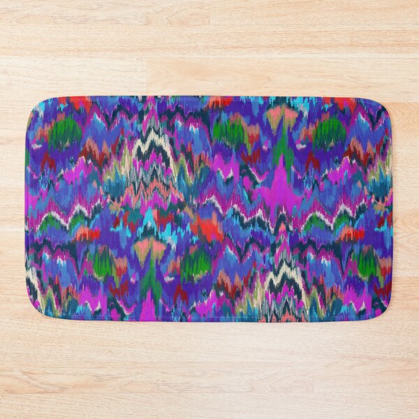 Item preview, Abstract Lily Moth-- Fuchsia, Indigo, Persimmon designed and sold by MeganSteer.