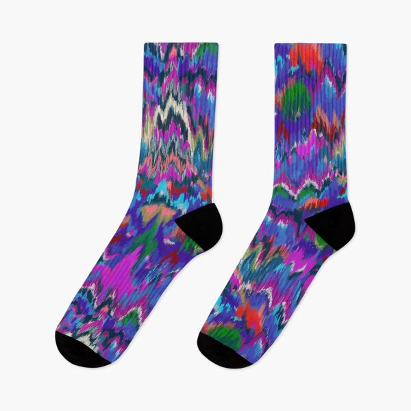 Item preview, Abstract Lily Moth-- Fuchsia, Indigo, Persimmon designed and sold by MeganSteer.