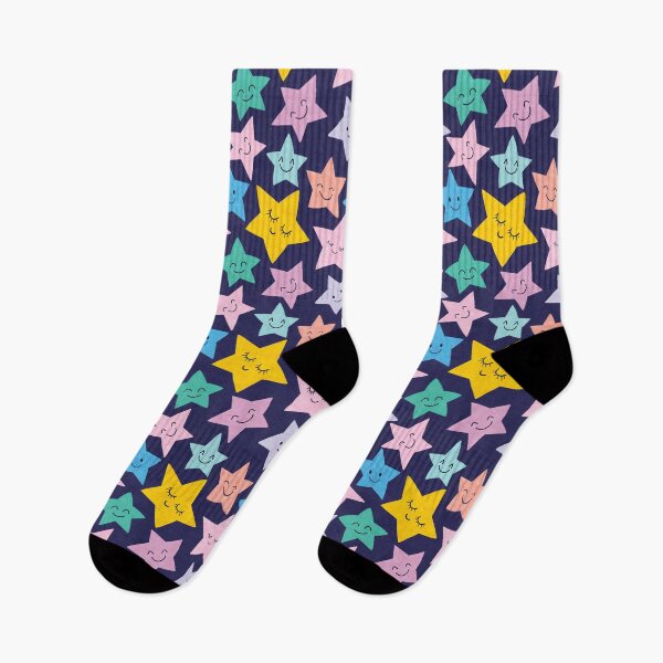 Item preview, Cute star faces designed and sold by inkbearblue.