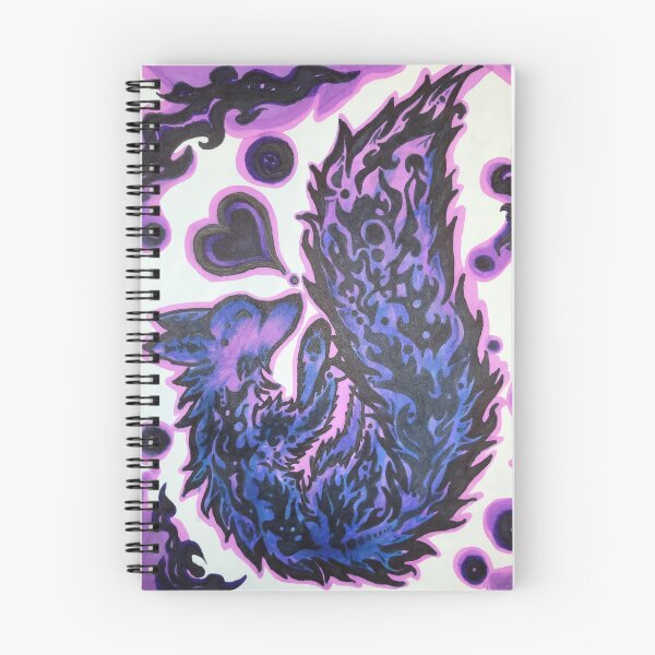 Item preview, Purple Tribal Fox Tattoo designed and sold by ilassahara.
