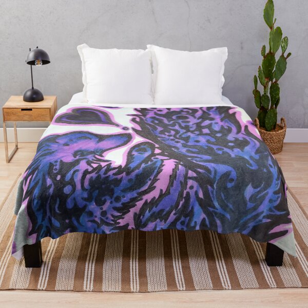 Item preview, Purple Tribal Fox Tattoo designed and sold by ilassahara.