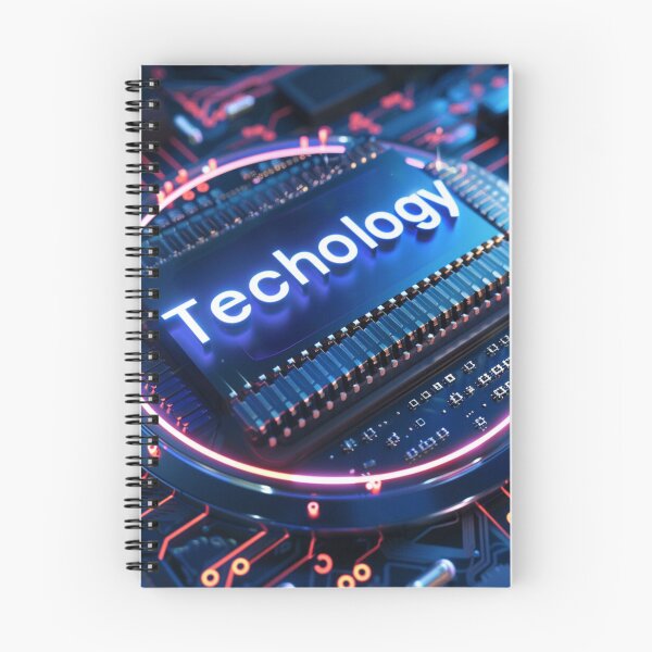 Item preview, Tech Evolution: Modern Chip Typography designed and sold by Ace Apparel  Attire.