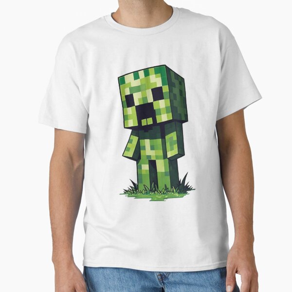 Vista previa del artículo con la obra «Adorable enredadera de Minecraft», diseñado y vendido por LyssasMindArt.