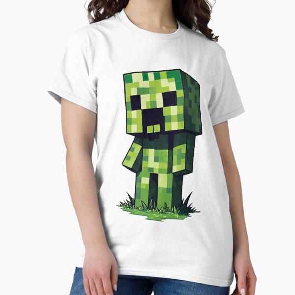Artikel-Vorschau von Entzückender Minecraft Creeper, designt und verkauft von LyssasMindArt.
