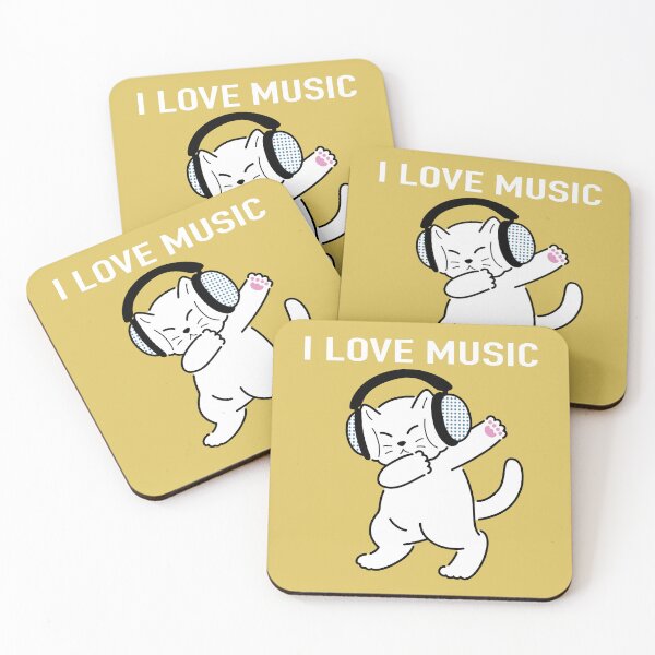 Item preview, I LOVE MUSIC designed and sold by MOCOPOCO.