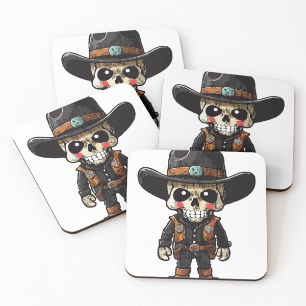 Item preview, Cowboy skeleton designed and sold by JiraVibes.