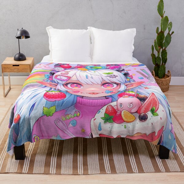 Item preview, Fruit Sundae Cake Anime Girl designed and sold by bubblegoth.