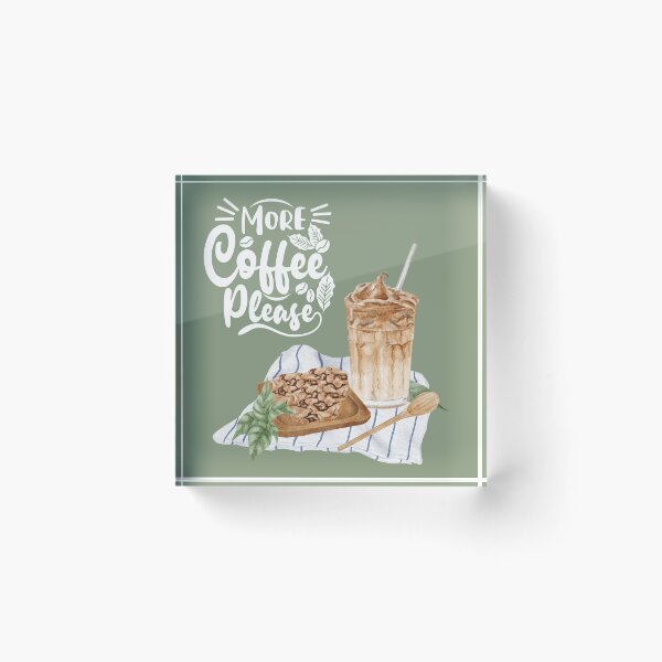 Item preview, More Coffee Please! designed and sold by TidyKitchenInc.