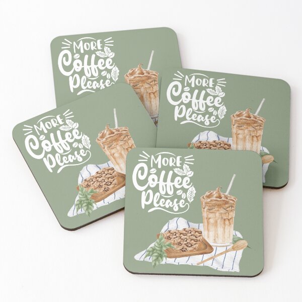 Item preview, More Coffee Please! designed and sold by TidyKitchenInc.
