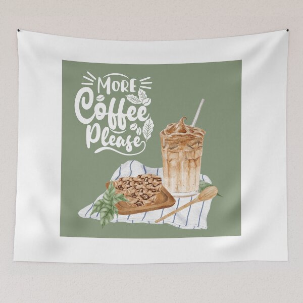 Item preview, More Coffee Please! designed and sold by TidyKitchenInc.